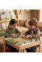 Wooden word generation intelligence talk, race the words! - 4
