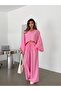 Casual Linen Set - Pink