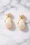Gold Elephant Tooth Color Steel Women's Earrings Do Not Tarnish - 2