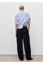 Low Waist Wide Leg Pants - 4