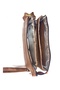 Genuine Leather Handmade Unisex Clutch with Card Holder Compartment, Hand and Shoulder Bag with 3 Compartments - 6
