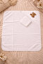 100% Cotton Teddy Bear Pattern Baby Swaddle Luxury Bath Towel and Bath Washcloth Set - 5
