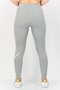 Women Tight Fit Running Leggings, Heather Grey - 2