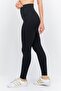 Women Sportswear Fit Plain Training Tights, Black - 3