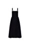 Eyelets midi dress