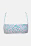 Women Printed Padded Bikini Top, Multicolor - 3
