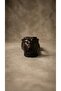 Women's Brown Open-Side Bowknot Wrinkled Patent Leather Ballerinas 1.5cm Byndi̇mj01 - 8