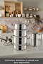 Powersteel 316+ Vanilla 15 Piece Steel Cookware Set - 4