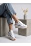 White Short Wandersn Run Star Sneaker Non-Slip Sole - 3