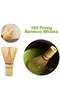 4-Piece Traditional Tea Set with Ceramic Bowl, Bamboo Scoop, Whisk and Holder - 4