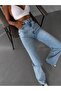 Women's Wide Leg Jean - 100% Cotton Bohemian Style Wide-Leg Pants - 4