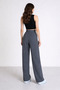 Women's Full Stretch Comfortable Fabric Velcro Closure Palazzo Pants - 3