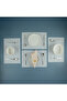 Chalk 4 Piece American Service Set 30X45 cm - 2