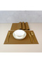 Serene Khaki Piece American Service Plate 30X45Cm