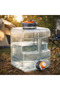 Transparent 15L Water Storage Container with Spout Tap-Water Storage Containers, Water Storage Tank - 2