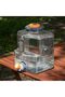 Transparent 15L Water Storage Container with Spout Tap-Water Storage Containers, Water Storage Tank - 4