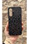 Samsung Galaxy A56 Compatible Leopard Patterned Silicone Shock-Absorbing Classic Protective Rubber Case - 2