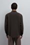 Kahve Teknik Regular Fit Men's Shirt - 5