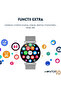 Ceas inteligent EvoWatch10 PRO cu apeluri, notificari, monitorizare sanatate si 2 curele incluse - 8