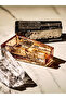 Crystal Glass Cigar Ashtray – Heavy Weight Clear Decorative Ashtray with Cigar Rest - 2