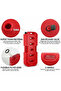 AUTO FAMILY Portable Gasoline Fuel Can Red - 30L, Gas Container with Secure Cap - 5