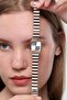 Fiona Rose-Silver Cord Women Wrist Watch - 8
