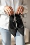 Voli Black Suede Side Buckle (8 cm) Pointed Toe Heeled Shoes - 5