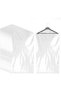 Transparent Garment Protection Cover -60*120 -5 Pieces, Jacket, Sweater, T-Shirt Nylon Bag - 4