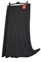 Plus Size Pigment Combed Cotton Elastic Mother's Skirt - 2