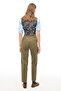 Khaki Pipe Leg Trousers - 2
