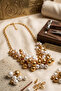 قلادة من الخرز المعدني المتعدد اللؤلؤ - 2