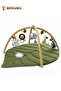 New Baby Play Gym & Activity Mat,Infant Activity Center with 6 Detachable Toys - 2