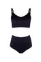 4532 Black Plus Size Bikini Set - 4