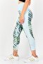 Women Sportswear Fit Running 3/4 Leggings, Multicolor - 2