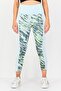 Women Sportswear Fit Running 3/4 Leggings, Multicolor