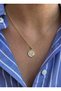 316L Anti-Tarnish Steel Necklace Enamel Butterfly Stainless Women's Necklace