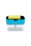 2-in-1 Indian Dish Soap Dispenser Pump with Sponge 15x10x10cm Assorted Colors RF12898 - 7