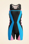 Girl's One-Piece Swimsuit 5-16 Years 12584N