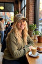 Crush Serif Cap – Beige Unisex Premium Hat with Embroidery Detail - 2