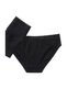 6 Pack Lycra Waist Lace Bikini Women's Black Panties Ozt6-206 - 3