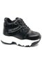Filet 209 hidden heel sole sneaker women's sports shoes black