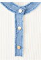 Contrast Collar Buttoned Jersey - 7