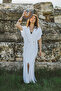 Kibele Pure Woven 100% Cotton Muslin Bohemian Dress - 3
