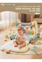 Baby Play Gym Mat, Kick and Play Piano Gym Mats with Music and Lights - 4