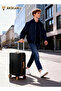 20-inch Front Open Suitcase, 3:7 Split & Wide Telescopic Handle - 2