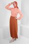 ELASTIC BELI STRAIGHT CUT SKIRT 60400 - 2