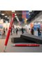Promotional 1022 Metal Red Touchpen Pen (10 Pieces) – Ballpoint Pen with Laser Printed Logo - 2