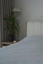 Waffle Textured Cotton Single Piqué Mattress Sofa Cover 150X220 cm Stylish and Breathable Comfort, Air Conditioned - 6