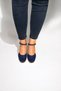 Women's Linen Wedge Heel Espadrille – Summer Sandals with Straw Back - 4