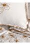 100% Cotton Luxury Series Embroidered Double Duvet Cover Set - 3